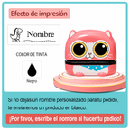Sello Personalizado para Ropa y Útiles Escolares 2 en 1 Linden™