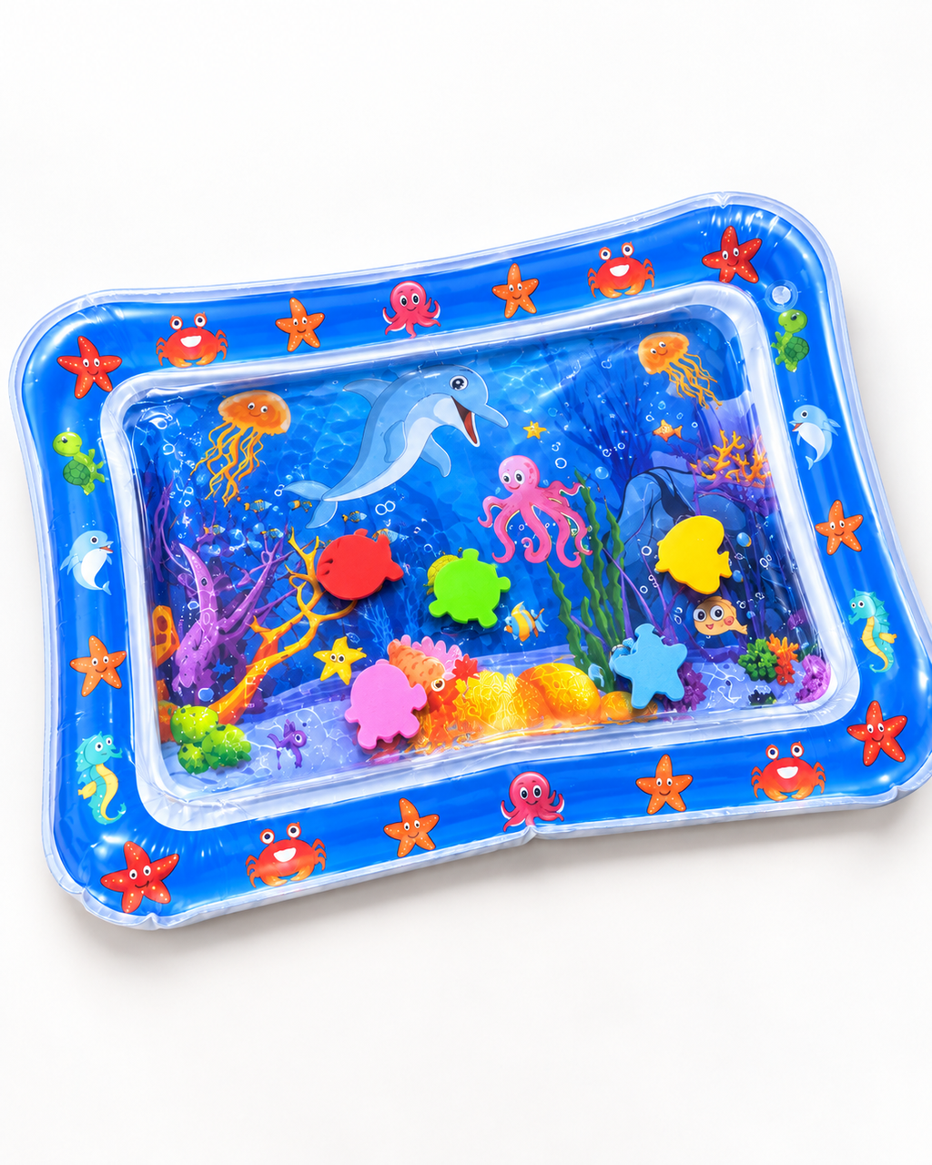 Tapete de Agua Sensorial Inflable para Bebé Tummy Time Linden™