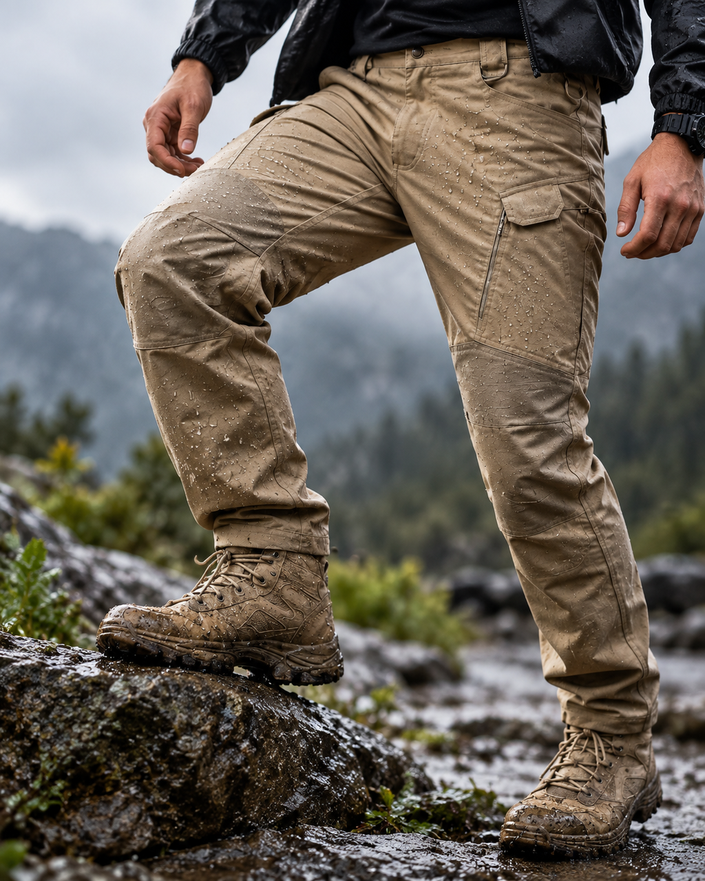 Pantalón Táctico Cargo Impermeable Multibolsillos Linden™