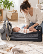 Mochila Pañalera Impermeable con Cambiador Plegable Linden™
