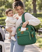 Mochila Pañalera Impermeable con Cambiador Plegable Linden™