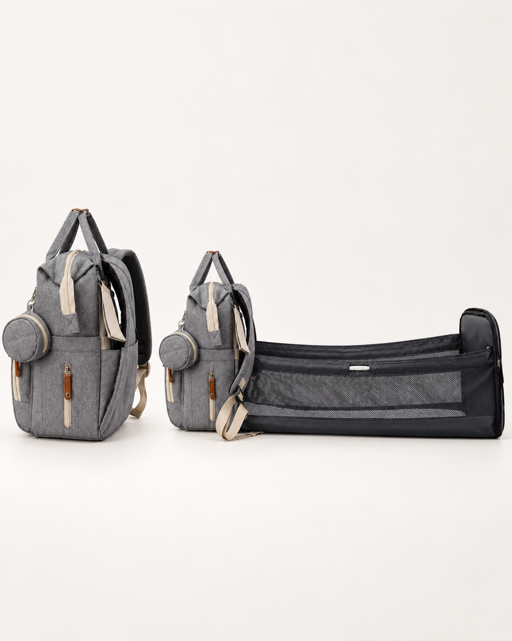 Mochila Pañalera Impermeable con Cambiador Plegable Linden™