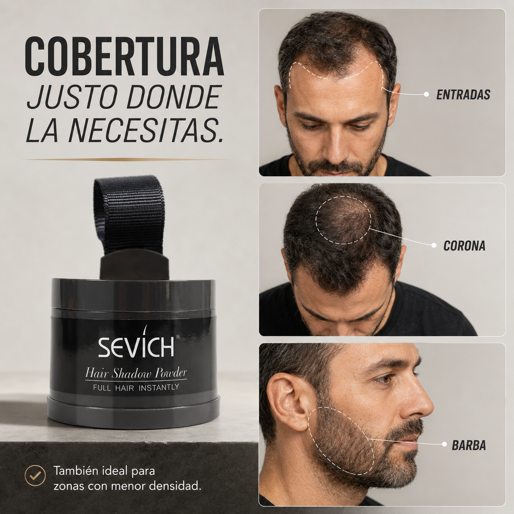 Fibras capilares para cabello y barba Linden - imagen 1