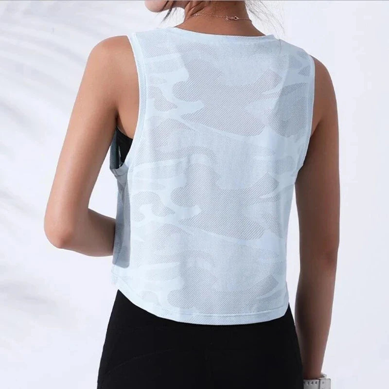 Top Deportivo Sin Mangas Transpirable para Mujer Linden