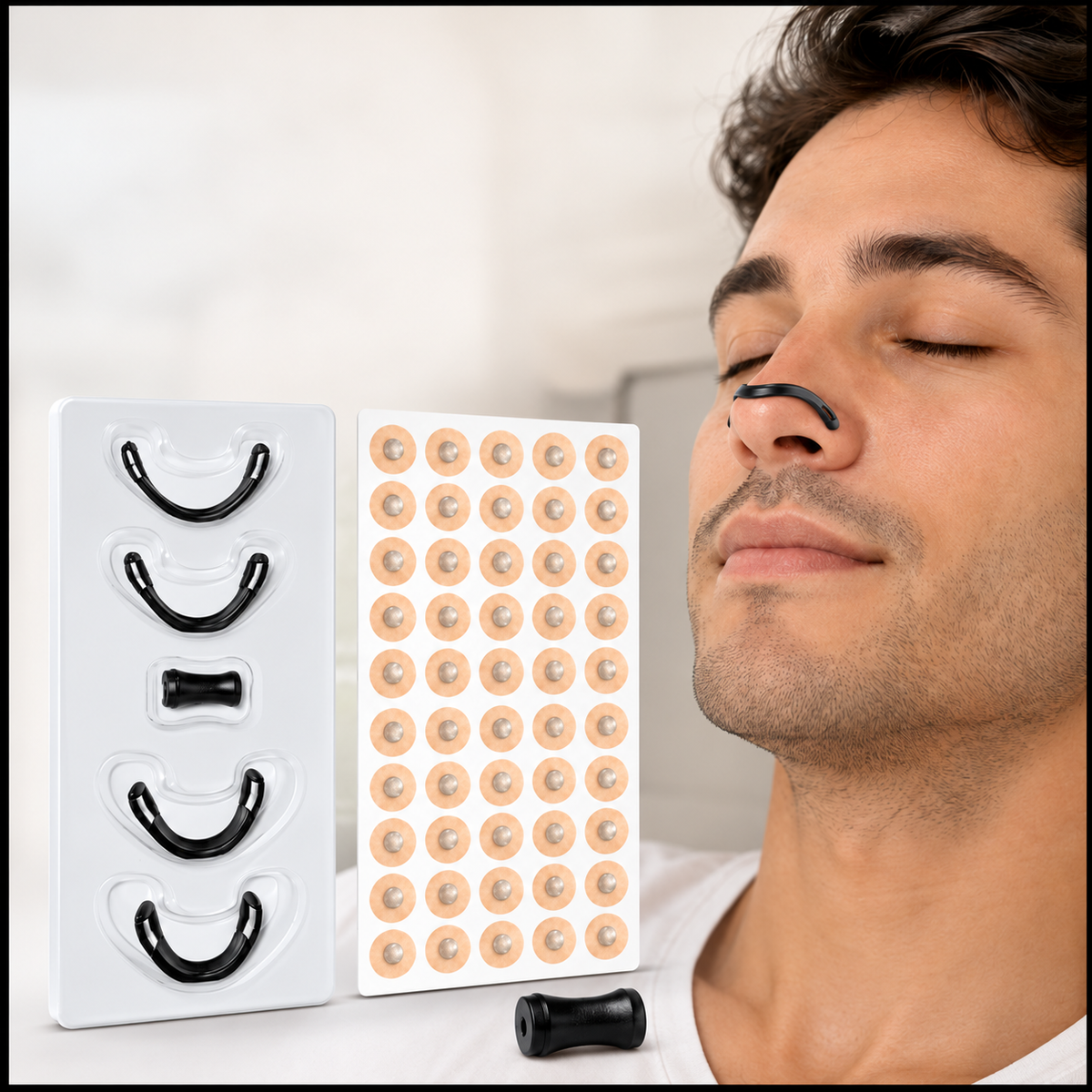 Kit de Respiración Nasal Magnética