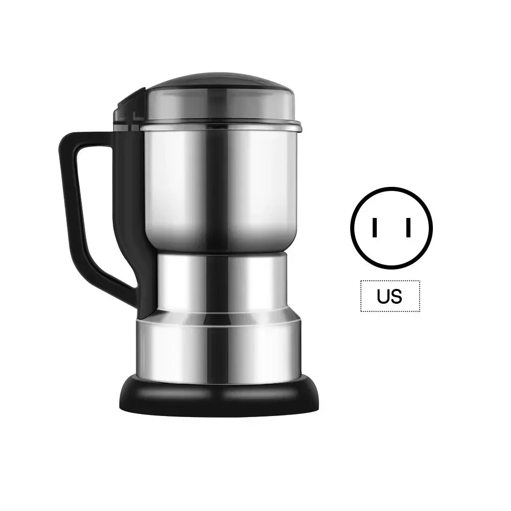 Muele café, especias, granos, semillas y frutos secos con el Molinillo Eléctrico Linden™ de 400W y 8 cuchillas. Disponible en 300 ml y 600 ml.