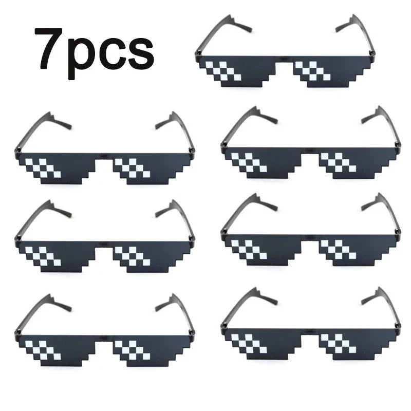Gafas de sol pixeladas estilo retro Linden
