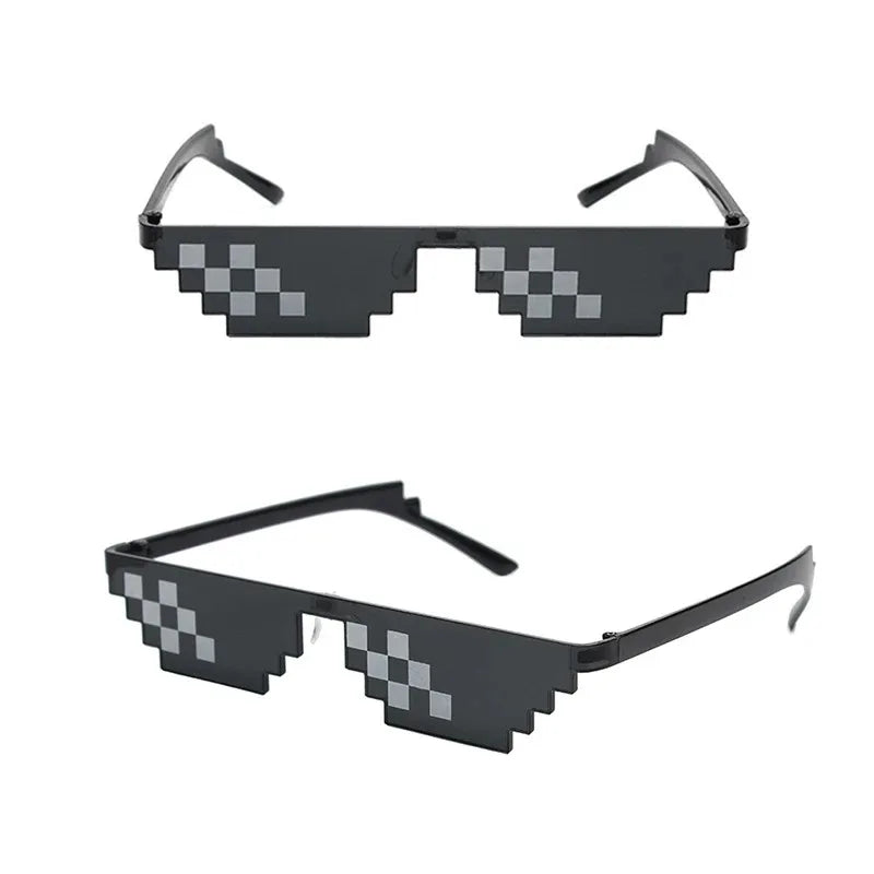 Gafas de sol pixeladas estilo retro Linden