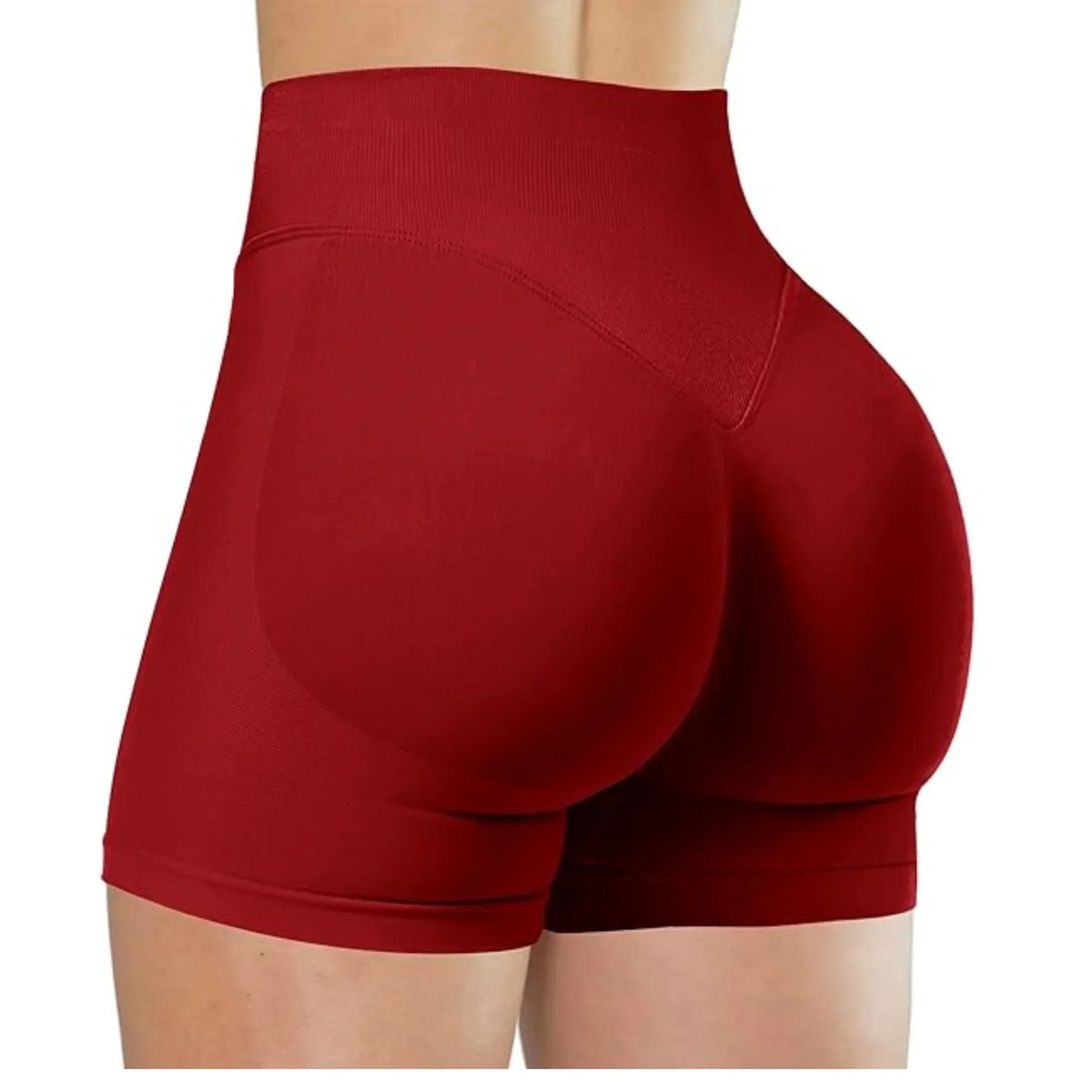 Short Deportivo Seamless de Cintura Alta para Mujer Linden