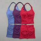 Conjunto Deportivo Seamless de 2 Piezas para Mujer Linden
