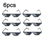 Gafas de sol pixeladas estilo retro Linden