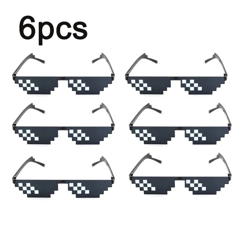 Gafas de sol pixeladas estilo retro Linden