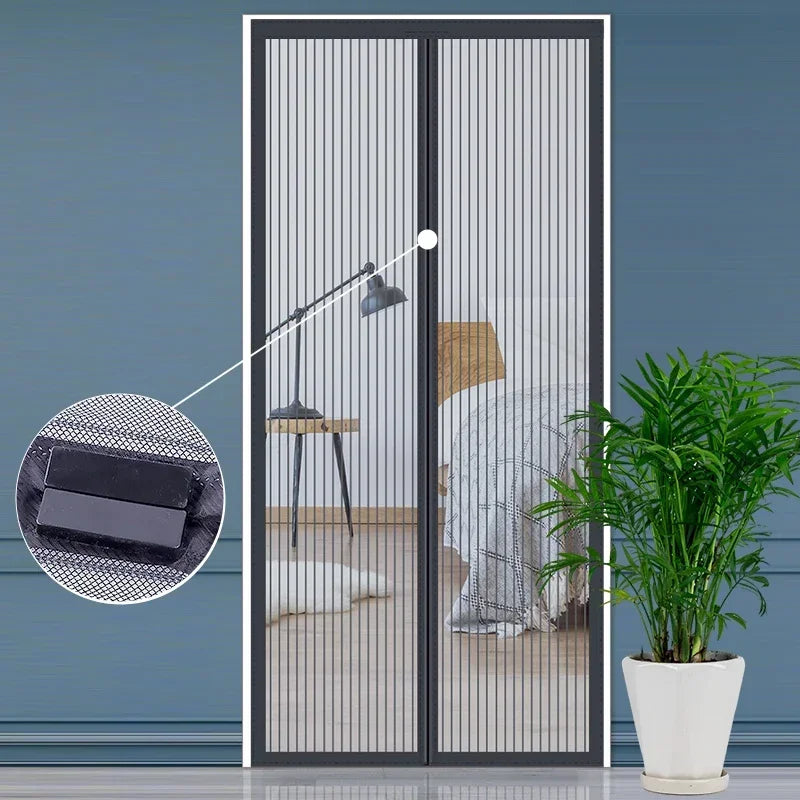 Cortina Mosquitera Magnética para Puerta Linden