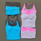 Conjunto Deportivo Seamless de 2 Piezas para Mujer Linden
