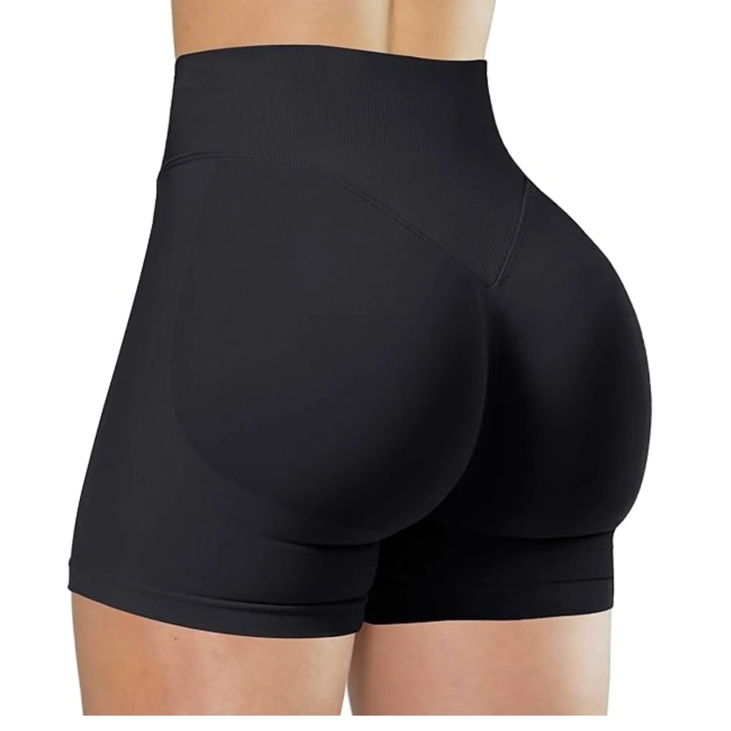 Short Deportivo Seamless de Cintura Alta para Mujer Linden