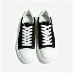 Tenis de Lona Desgastados con Plataforma para Hombre Linden