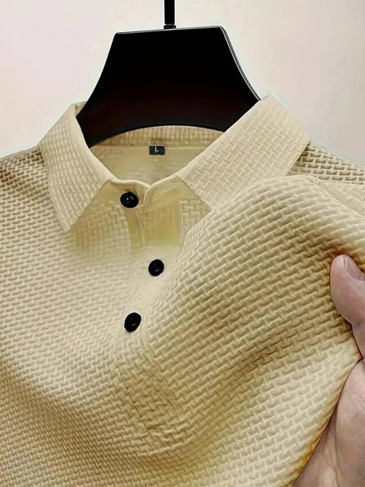 Polo de Malla Ligera para Hombre