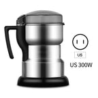 Muele café, especias, granos, semillas y frutos secos con el Molinillo Eléctrico Linden™ de 400W y 8 cuchillas. Disponible en 300 ml y 600 ml.