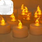 Velas LED decorativas Linden del modelo Luz amarilla.