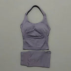 Conjunto Deportivo Seamless de 2 Piezas para Mujer Linden