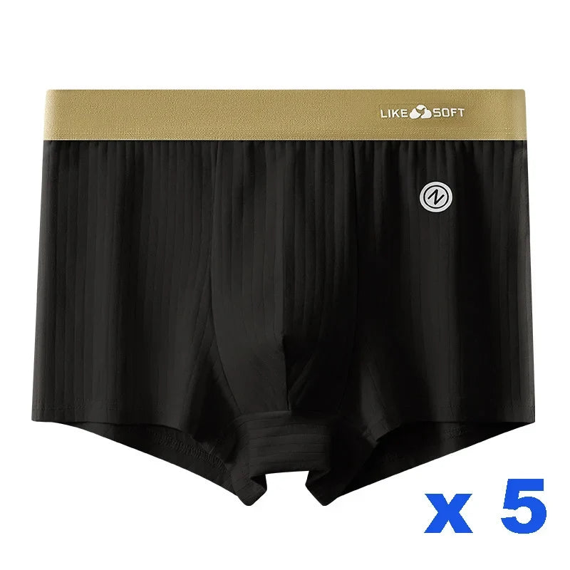 Pack de 5 Bóxers Premium a Rayas para Hombre  Linden