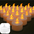Velas LED decorativas Linden del modelo Amarillo cálido.
