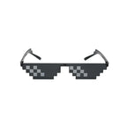 Gafas de sol pixeladas estilo retro Linden