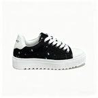 Tenis de Lona Desgastados con Plataforma para Hombre Linden
