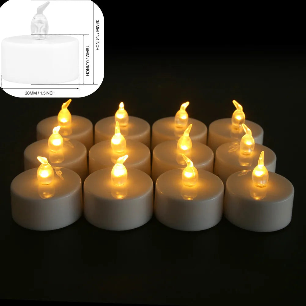 Velas LED decorativas Linden del modelo Luz cálida.
