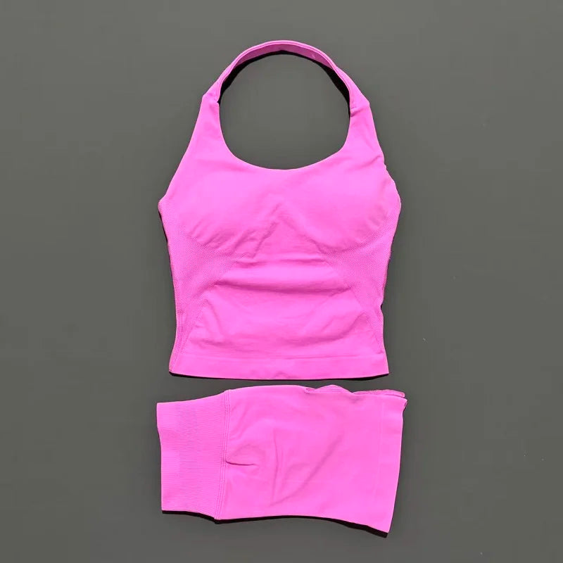 Conjunto Deportivo Seamless de 2 Piezas para Mujer Linden