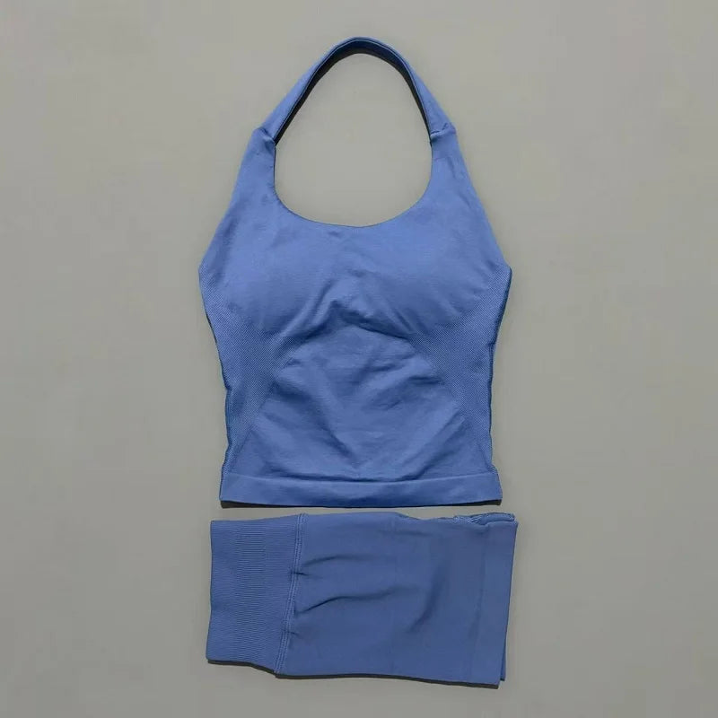 Conjunto Deportivo Seamless de 2 Piezas para Mujer Linden