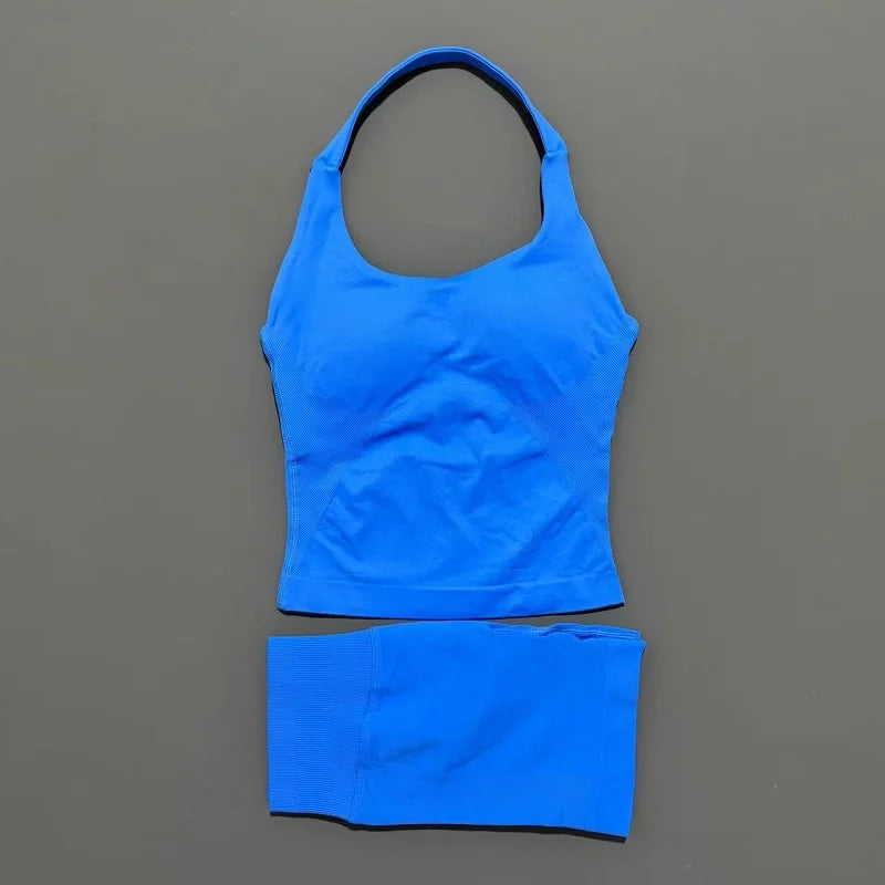 Conjunto Deportivo Seamless de 2 Piezas para Mujer Linden