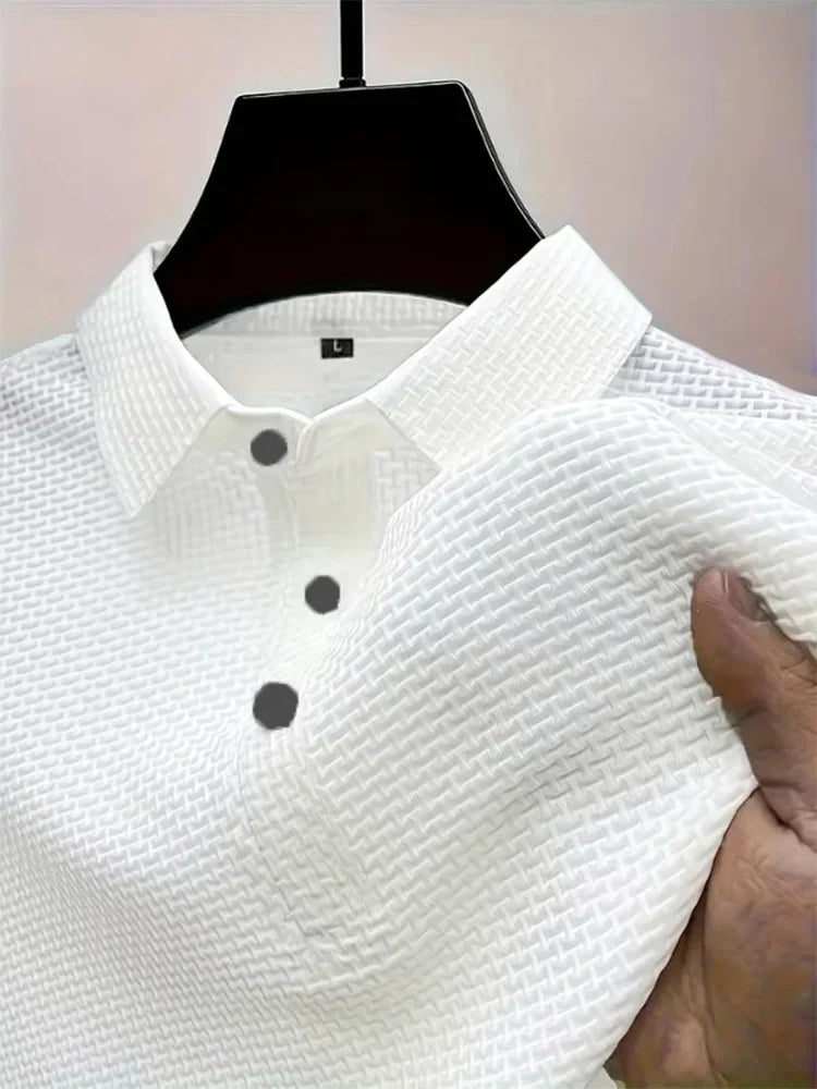 Polo de Malla Ligera para Hombre