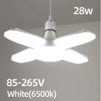 Foco LED plegable Linden de luz blanca fría, variante compatible con 85–265 V.