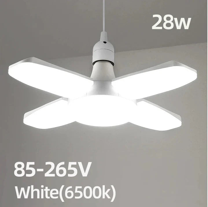 Foco LED plegable Linden de luz blanca fría, variante compatible con 85–265 V.