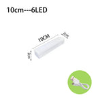 Luz LED Linden con sensor de movimiento, variante compacta de 10 cm.