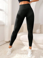 Leggings Deportivos Seamless de Cintura Alta para Mujer Linden