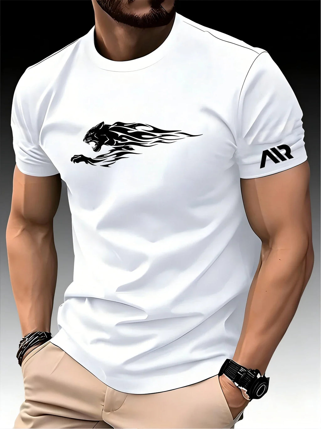 Playera Deportiva Transpirable de Secado Rápido para Hombre Linden