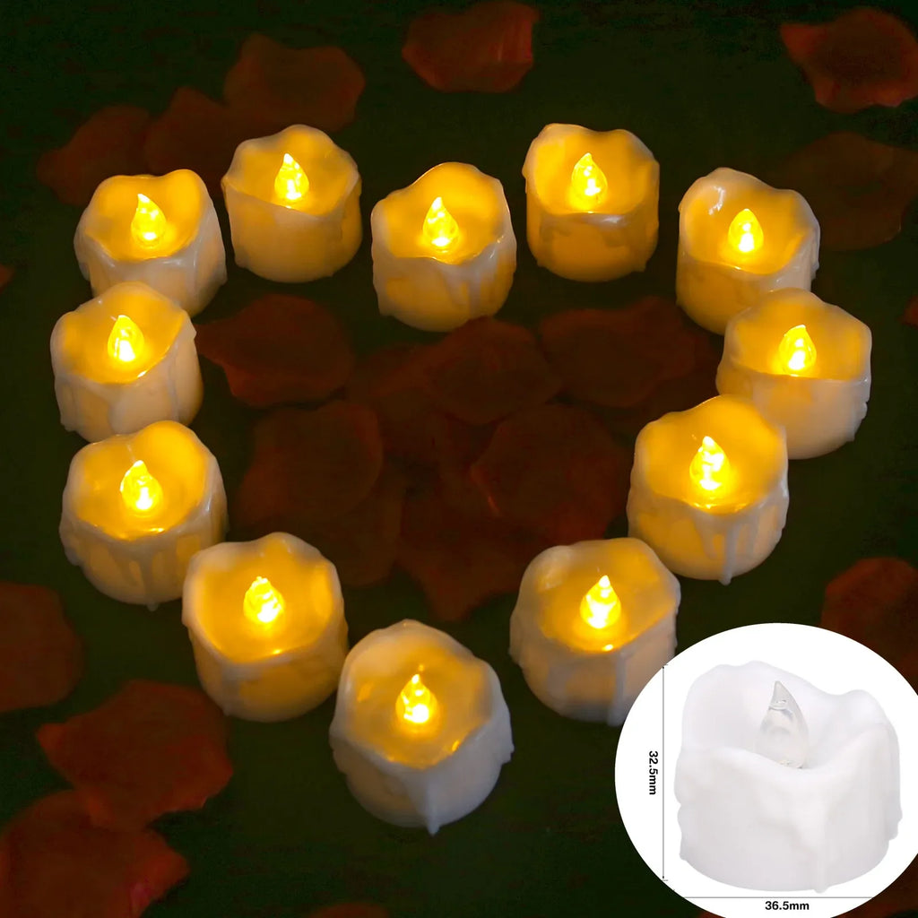 Velas LED Linden del modelo Vela tipo tealight para decoración de interiores.