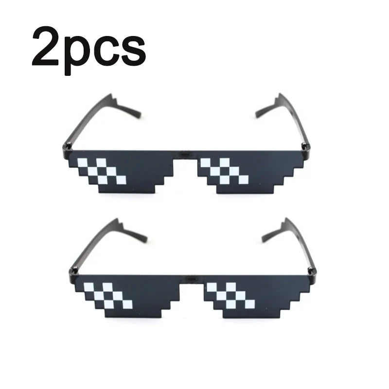 Gafas de sol pixeladas estilo retro Linden