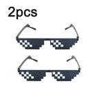 Gafas de sol pixeladas estilo retro Linden
