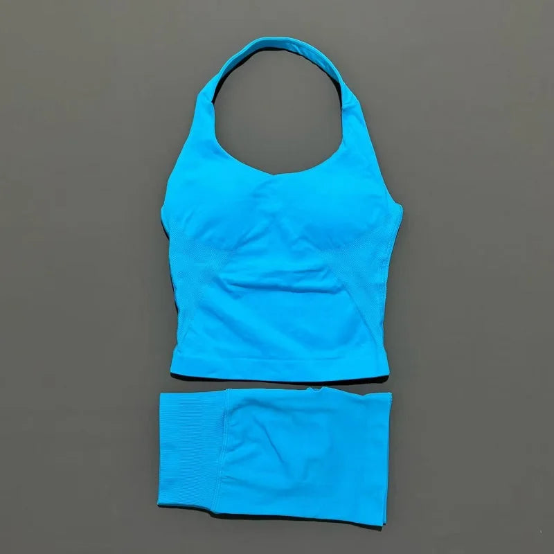Conjunto Deportivo Seamless de 2 Piezas para Mujer Linden