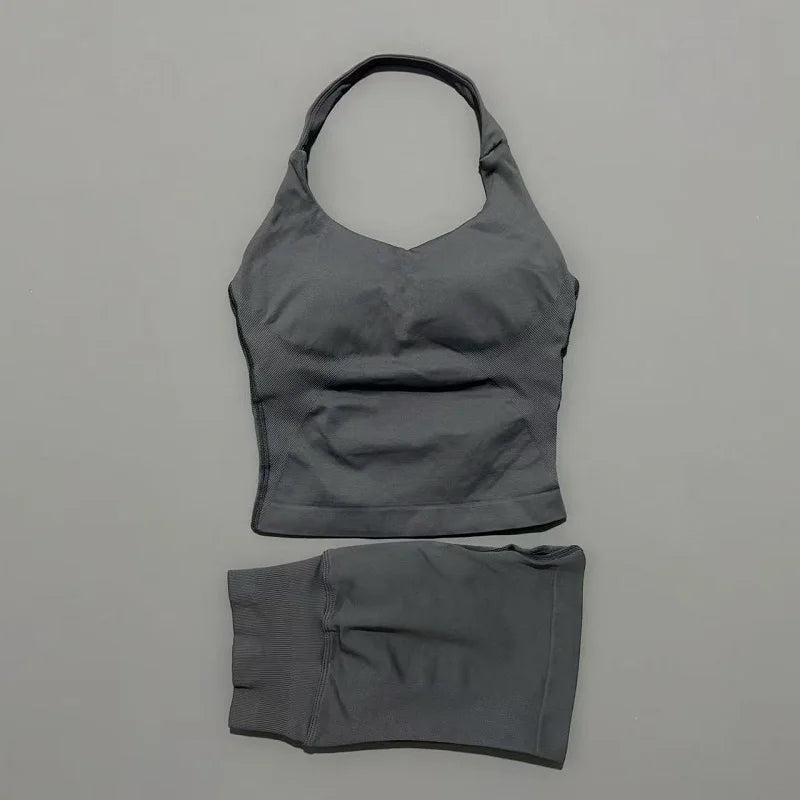 Conjunto Deportivo Seamless de 2 Piezas para Mujer Linden