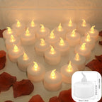 Velas LED decorativas Linden del modelo Blanco cálido.