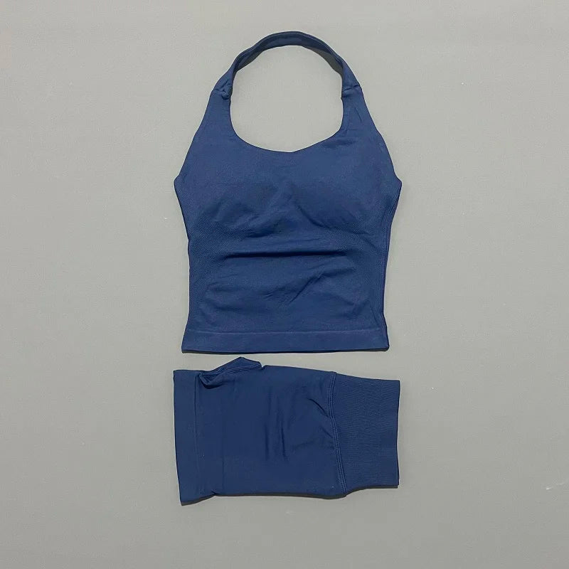 Conjunto Deportivo Seamless de 2 Piezas para Mujer Linden
