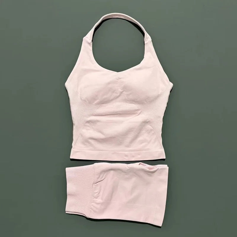 Conjunto Deportivo Seamless de 2 Piezas para Mujer Linden