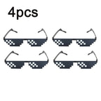 Gafas de sol pixeladas estilo retro Linden
