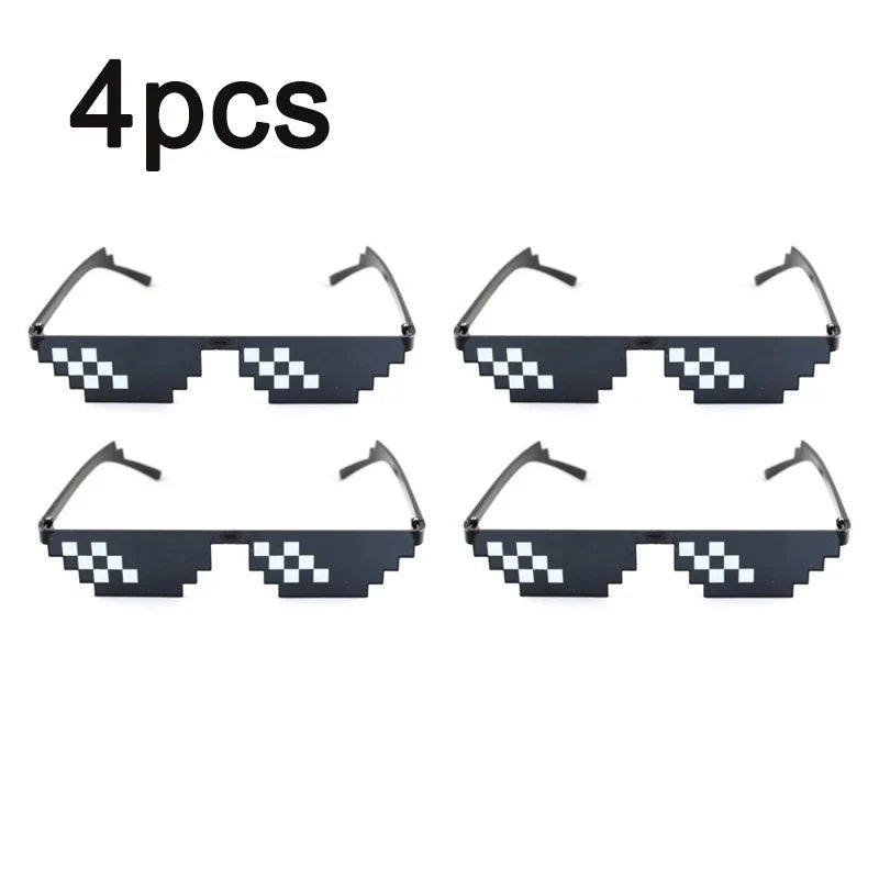 Gafas de sol pixeladas estilo retro Linden