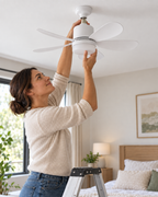 Ventilador de Techo con Luz LED y Control Remoto Linden™