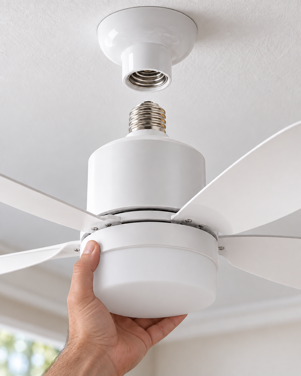 Ventilador de Techo con Luz LED y Control Remoto Linden™